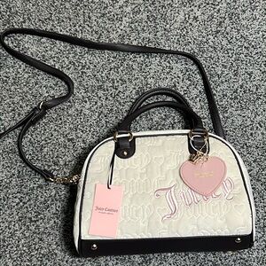 Juicy Couture Vintage Dreams Satchel Angel/Chocolate/DU NWT